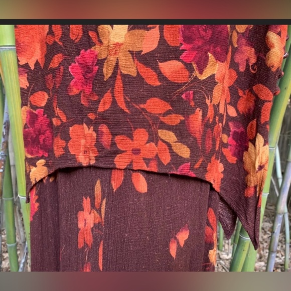 Breezy Fall Dress with Overshirt - Picture 3 of 10